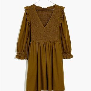 Madewell Olive Green Dress